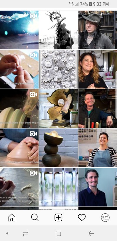 Final Instagram page